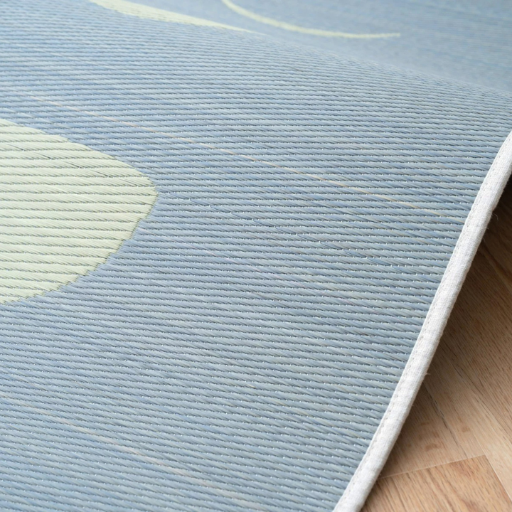 畳ヨガマット ムーン 国産い草 瞑想 ストレッチマット トレーニングマット 約66×185cm