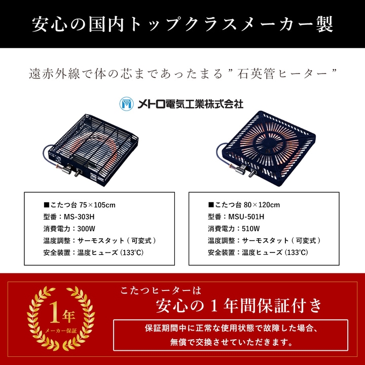 先染め デニム こたつ2点セット（こたつテーブル+こたつ布団）2