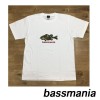 �Х��ޥ˥���camouflage bass T-shirt [WHT]