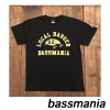 �Х��ޥ˥� bassmania LOCAL BASSER Tee����BLK��