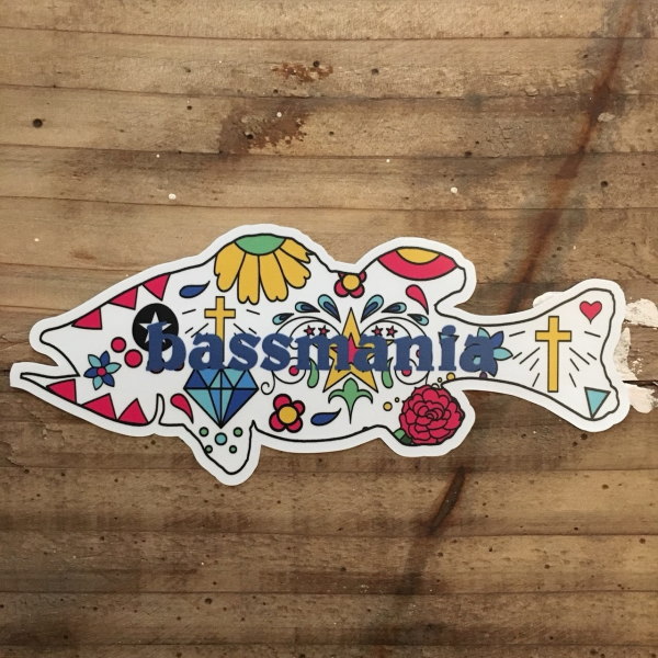 �Х��ޥ˥���Mexican bass sticker