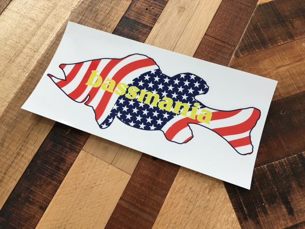 �Х��ޥ˥���USA bass original sticker [small]