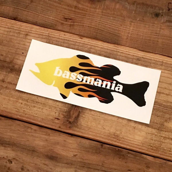 �Х��ޥ˥���Fire bass sticker