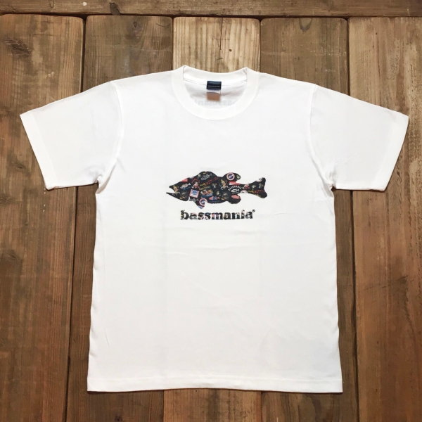 �Х��ޥ˥���MIX design bass T- shirt ��WHT��