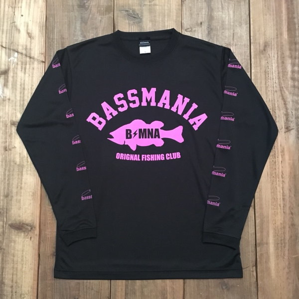 �Х��ޥ˥���summer dry UV L/S Tee ��BLK��PNK�� ���ޡ��ɥ饤UV���󥰥��꡼��T�����
