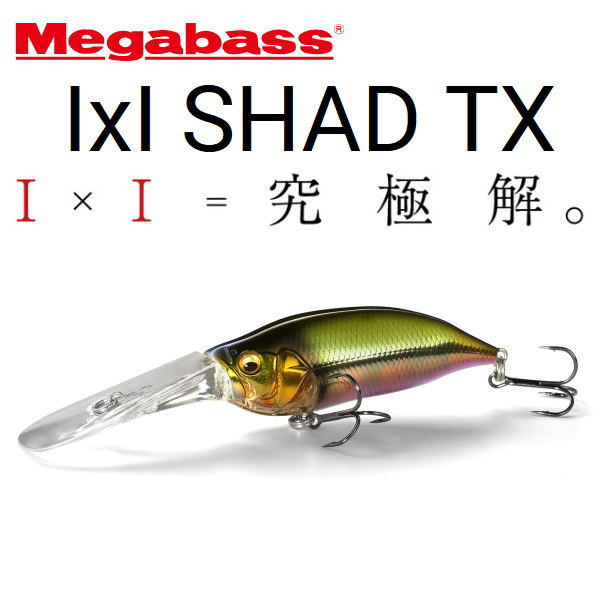 �ᥬ�Х���IxI SHAD TX�������Х���������å�TX