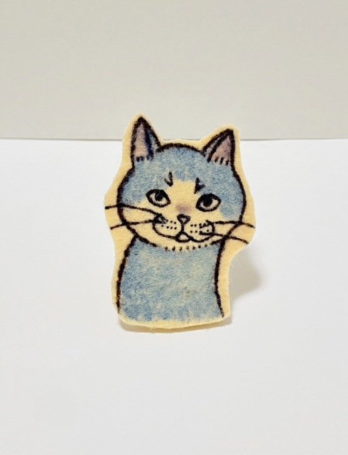 ねこけしブローチh いきものグッズ専門 いきもーる ねこけしブローチh いきものグッズ専門 いきもーる