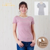 リブリブリ  livelively<br>とっても着心地がやさしい天竺ボーダーTシャツ<br>