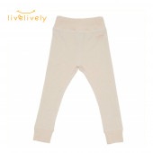 リブリブリ  livelively<br>スウェットパンツ<br>オーガニックコットン<br>