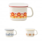 富士ホーロー<br>角型みそポット<br>メモリーズシリーズ