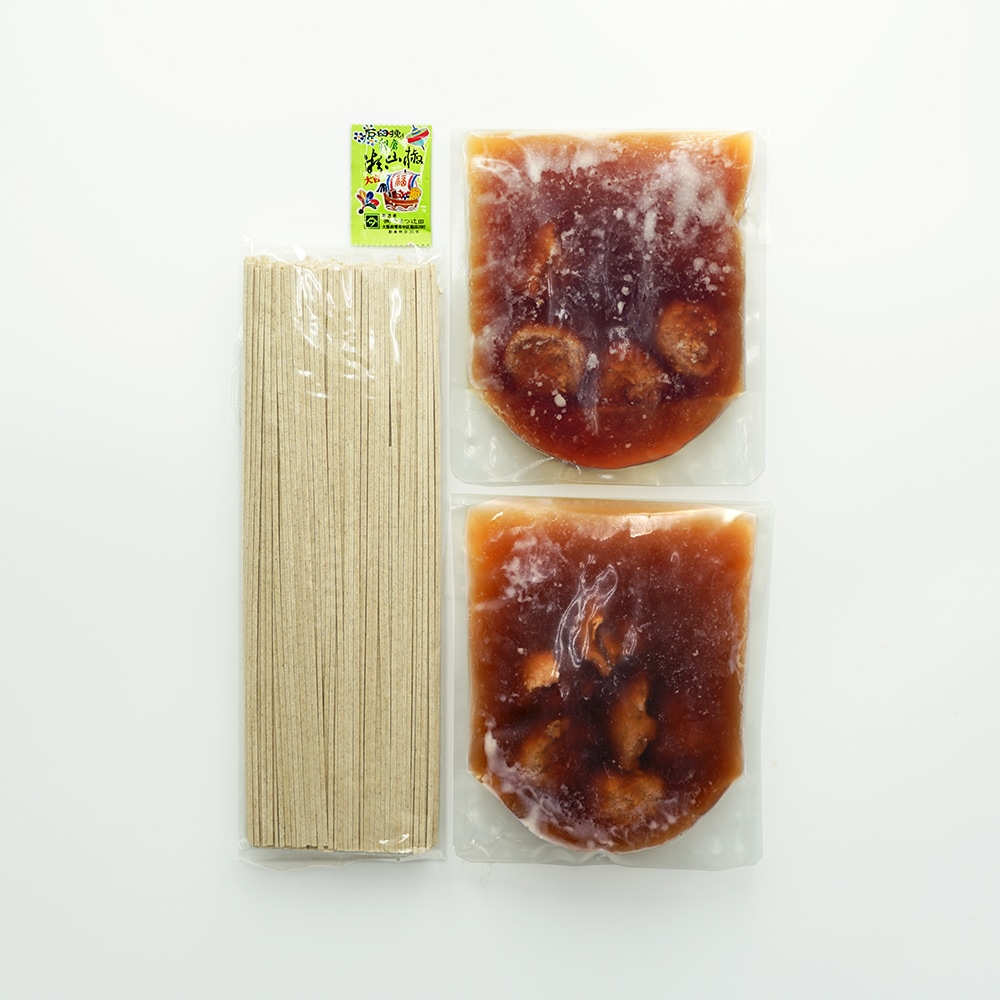 鴨汁そばセット(２人前)