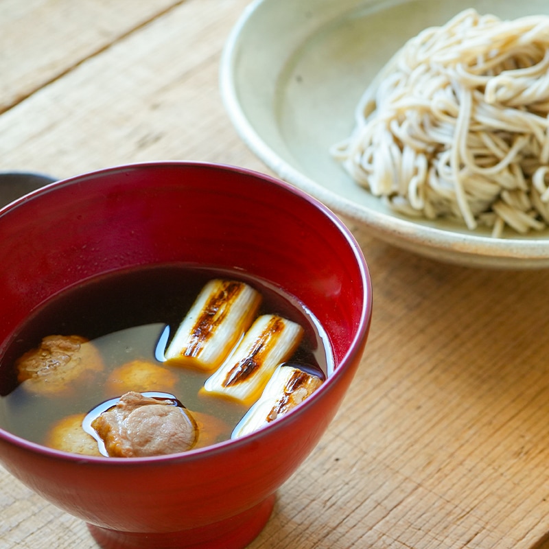 鴨汁そばセット