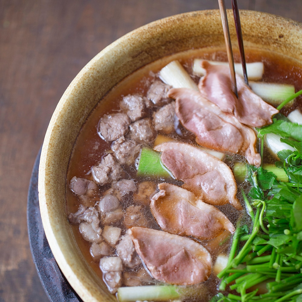 合鴨鍋セット(2～3人前)【冷凍】