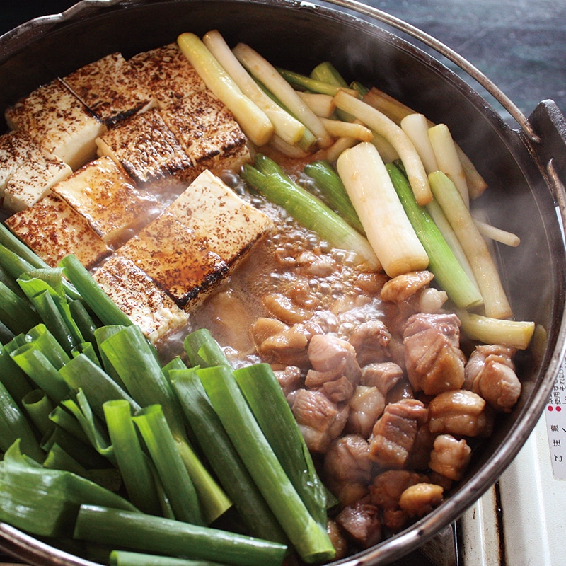 週末お届け｜鴨すき焼きセット～九条ネギと合鴨～ （４人前）