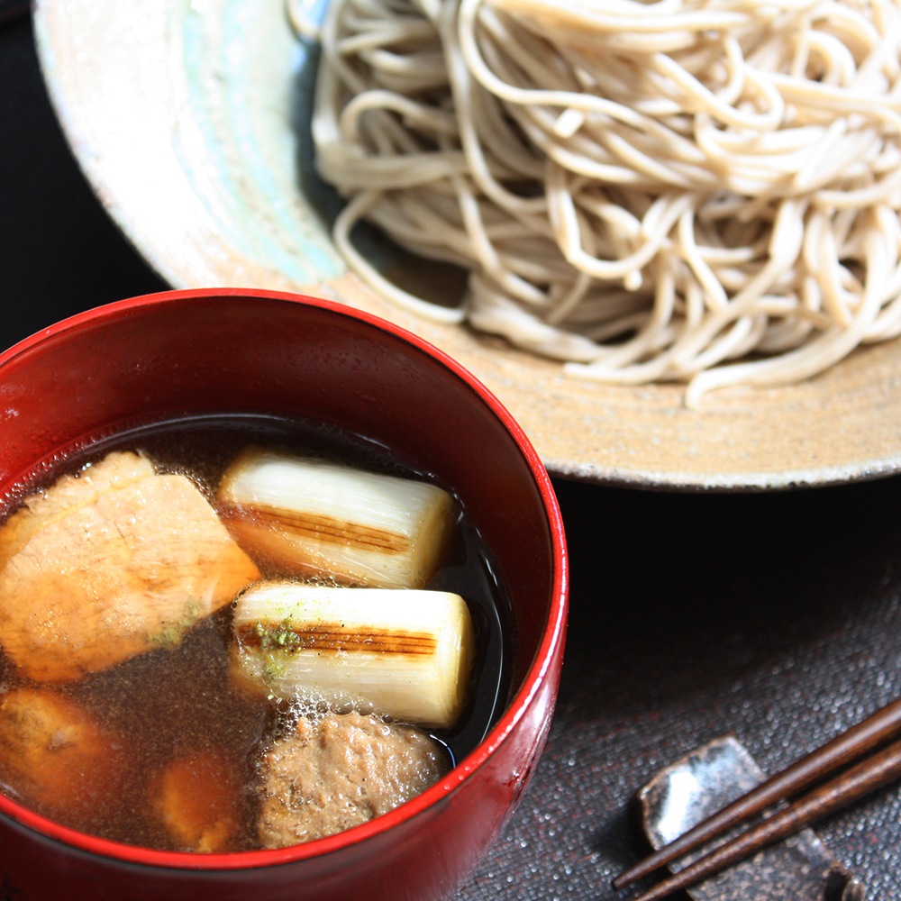 鴨汁そばセット(２人前)【冷凍便】