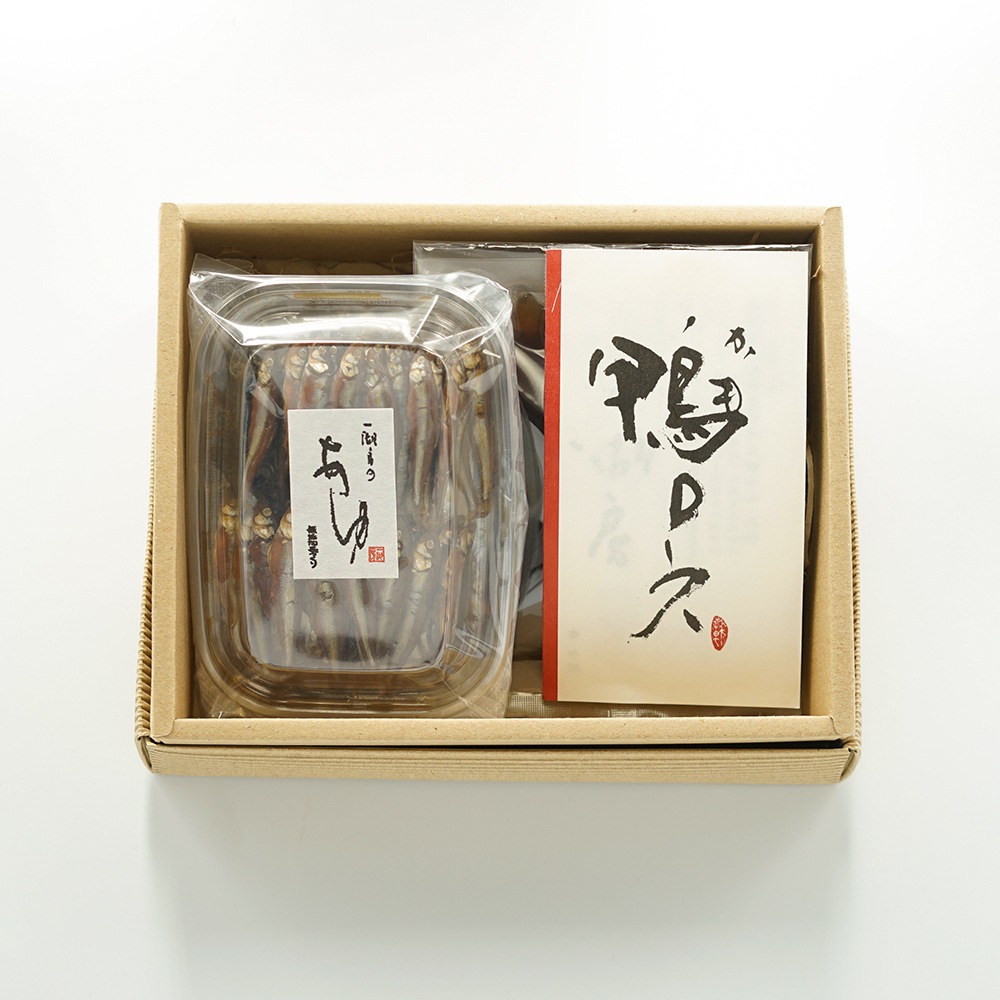 鴨・あゆセット 2