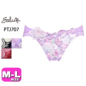 30%OFF【SALE/セール】サルート salute 07 ワコール wacoal PTJ707 ショーツ ハイレッグ ノーマル スタンダード M L サイズ メール便発送可|wacoal/ワコール