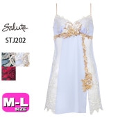 30%OFF【SALE/セール】サルート salute 02 ワコール wacoal STJ202 スリップ ランジェリー スタンダードシルエット ストラップタイプ M-80 L-80サイズ メール便