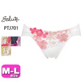 30%OFF【SALE/セール】サルート salute 01 ワコール wacoal PTJ701 ショーツ ハイレッグ ノーマル スタンダード MLサイズ メール便発送可|wacoal/ワコール|ブ