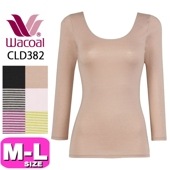 ワコール wacoal スゴ衣 CLD382 インナー トップス ニットトップ ふんわり あったか 秋冬 MLサイズ EMI 2409 メール便発送可|wacoal/ワコール|ブランド