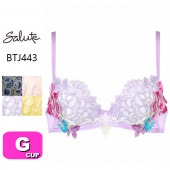 39%OFF【SALE/セール】ワコール wacoal サルート salute BTJ443（43シリーズ）P-UP（プッシュアップタイプ）3/4カップブラジャー Gカップ|salute/サルート|ブ