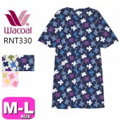 ワコール wacoal RNT330 リラックス＆スリープ SOU・SOU×ワコール 高島縮 ワンピース 半袖 前開きタイプ M-Lサイズ PW 母の日 プレゼント ギフト|wacoal/ワコール|ブ