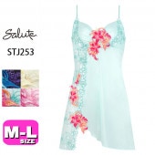 30%OFF【SALE/セール】ワコール wacoal サルート salute 【メール便発送可】STJ253 53シリーズ スリップ M-80 L-80サイズ