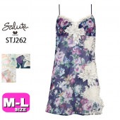 50%OFF【SALE/セール】ワコール wacoal サルート salute【メール便発送可】STJ262 62シリーズ スリップ M-80 L-80サイズ