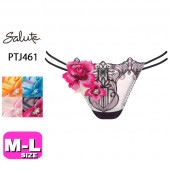 39%OFF【SALE/セール】ワコール wacoal サルート salute【メール便発送可】PTJ461 61シリーズ ショーツ Tバック ソング MLサイズ|wacoal/ワコール|ブランド