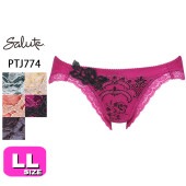 30%OFF【SALE/セール】ワコール wacoal サルート salute【メール便発送可】PTJ774 74シリーズ ショーツ ハイレッグ ノーマル スタンダード LLサイズ|salute/サル