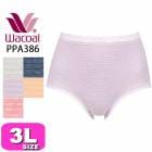 ワコール wacoal【メール便発送可】PPA386 ショーツ ノーマル スタンダード ディアヒップ 綿混 3Lサイズ WB|wacoal/ワコール|ブランド