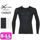 ワコール wacoal cw-x cwx【メール便発送可】CHO029 メンズ 男性用 スポーツ アウター トップス 機能性トップス セカンドボディ 丸首 長袖 ジョギング トレーニング 吸汗 速乾 