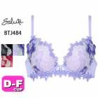 拾 wacoal 롼 salute BTJ484 84꡼ ֥饸㡼 3/4å VIVA LINE֥ DEFå