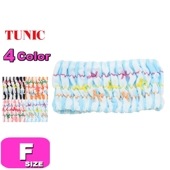 TUNIC チュニック 17166 ヘアバンド しましまリボンバンド ヘアターバン パイル地 綿混 フリーサイズ メール便発送可 母の日 プレゼント ラッピング ギフト|TUNIC/チュニック|ブラン