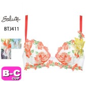 30%OFF【SALE/セール】サルート salute 11 ワコール wacoal BTJ411 ブラジャー 3/4カップ プッシュアップタイプ P-UP BCカップ|wacoal/ワコール|ブラン