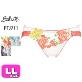 30%OFF【SALE/セール】サルート salute 11 ワコール wacoal PTJ711 ショーツ ハイレッグ ノーマル スタンダード LLサイズ メール便発送可|wacoal/ワコール|ブ