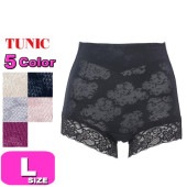 チュニック TUNIC 2137 ショーツ レースボクサーショーツ モダールメッシュ プレミアムスムージー Lサイズ メール便発送可|TUNIC/チュニック|ブランド