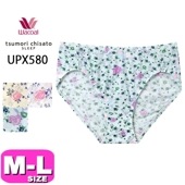 ワコール wacoal ツモリチサト tsumori chisato ツモリチサトスリープ UPX580 ショーツ ノーマル スタンダード ハイレッグショーツ ローライズ MLサイズ メール便発送可 