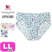 ワコール wacoal ツモリチサト tsumori chisato ツモリチサトスリープ UPX580 ショーツ ノーマル スタンダード ハイレッグショーツ ローライズ LLサイズ メール便発送可 