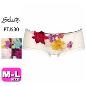 30%OFF【SALE/セール】サルート salute 30 ワコール wacoal PTJ530 ショーツ ボーイレングス ヒップハング MLサイズ メール便発送可