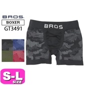 ワコール wacoal ブロス BROS EVERYDAY BOXER GT3491 パンツ 男性用 メンズ ボクサーパンツ 前閉じ S M Lサイズ 父の日 敬老の日 プレゼント ラッピング ギフト