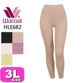 ワコール wacoal スゴ衣 HLE682 ボトムス インナー ニット ふんわり あったか 足首丈 綿混 3Lサイズ メール便発送可|wacoal/ワコール|ブランド
