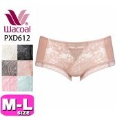 ワコール wacoal PXD612 ショーツ ボーイレングス ボックスショーツ ヒップハング ボーイレッグ ローライズ プレミアム 12series ペアショーツ M Lサイズ WB メール便発送可