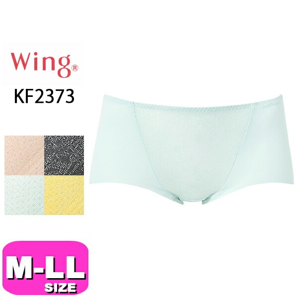 ワコール wacoal ウイング Wing KF2373 ショーツ ペアショーツ ノーマル スタンダード 夏のうすかるブラシリーズ M L LLサイズ Wing EMI 2505 メール便発送可|wa