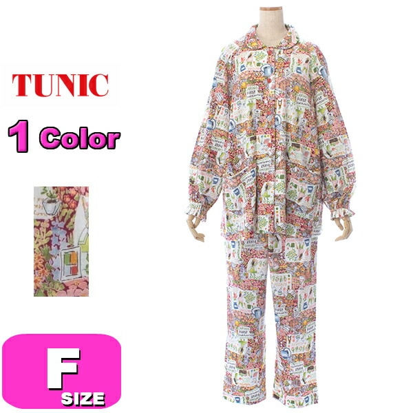 チュニックのパジャマ　未使用品 30%OFF【SALE/セール】TUNIC チュニック パジャマ ルームウェア