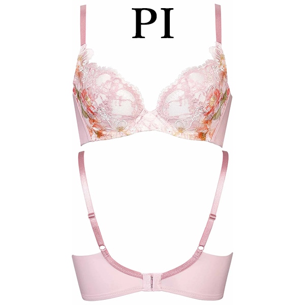 ワコール wacoal ハグするブラ BRB498 ブラジャー 3/4カップ ブラ 花柄