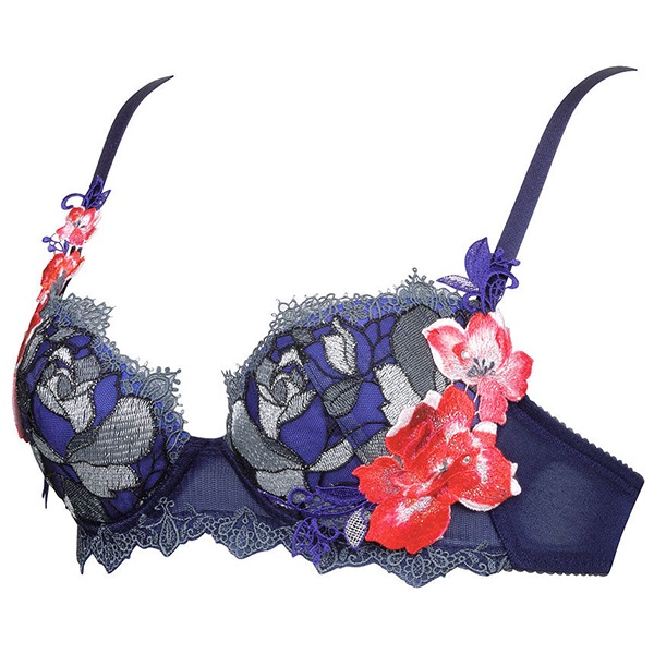 サルート06グループPアップブラジャー&ショーツ、パープル サルート 06