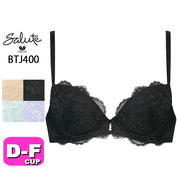 25%OFFSALE/ۥ拾 wacoal 롼 salute BTJ40000꡼P-UPʥץå奢åץסˤ줤ë֤Ĥ롡ץå奢åץ֥ 3/4åץ֥饸㡼 DEFå