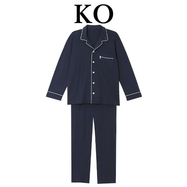 ワコール wacoal 睡眠科学 YGX504 パジャマ メンズ 男性用 長袖 長