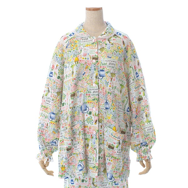 TUNIC チュニック 29341 パジャマ ルームウェア 衿つきパジャマ